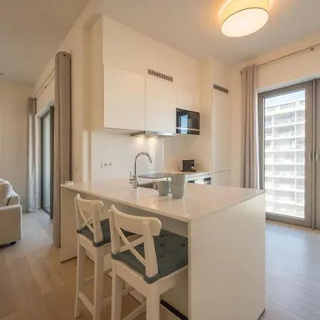 Bright 2br With Terrace For 5 * 오스텐드